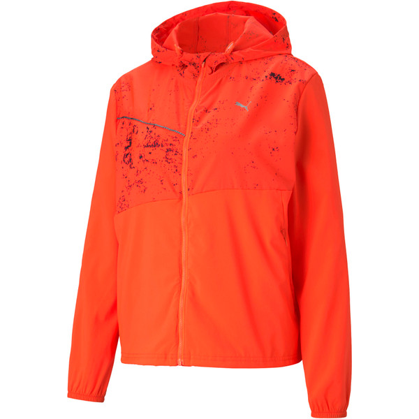 Puma Run Graphic Hooded Jacket Women