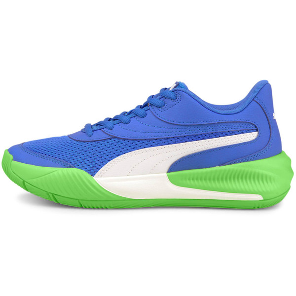 PUMA Triple Kids - Opruiming - Handbalschoenen - blauw/wit - maat 36