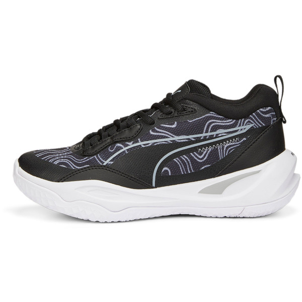 Puma Playmaker Pro Lava Kids - Handbalschoenen - zwart - maat 38
