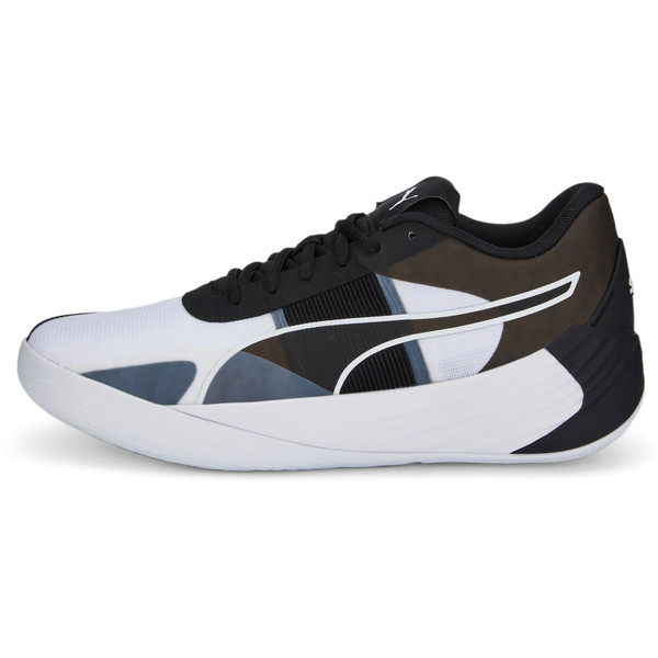 Puma Fusion Nitro Team - Handbalschoenen - wit - maat 40 1/2