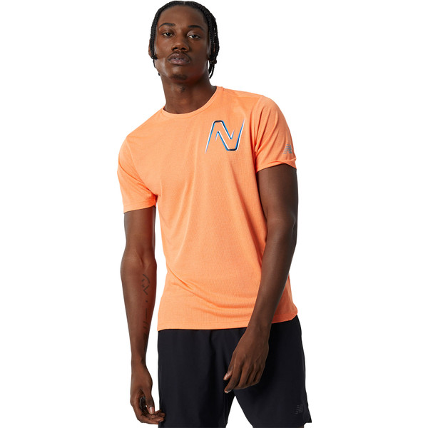 New Balance Graphic Impact Run SS Men