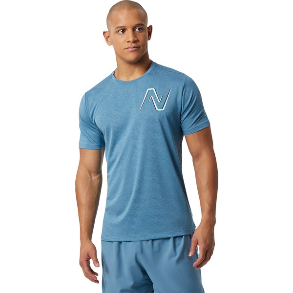 New Balance Graphic Impact Run SS Men