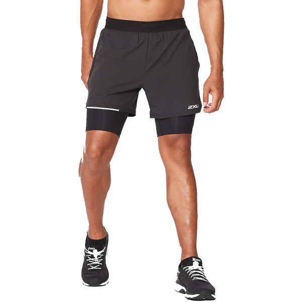 2XU Aero 2-in-1 5 Inch Short Men