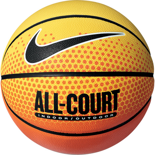 Nike Basketbal model All Court Graphic - Oranje/Geel/Zwart - Maat 7