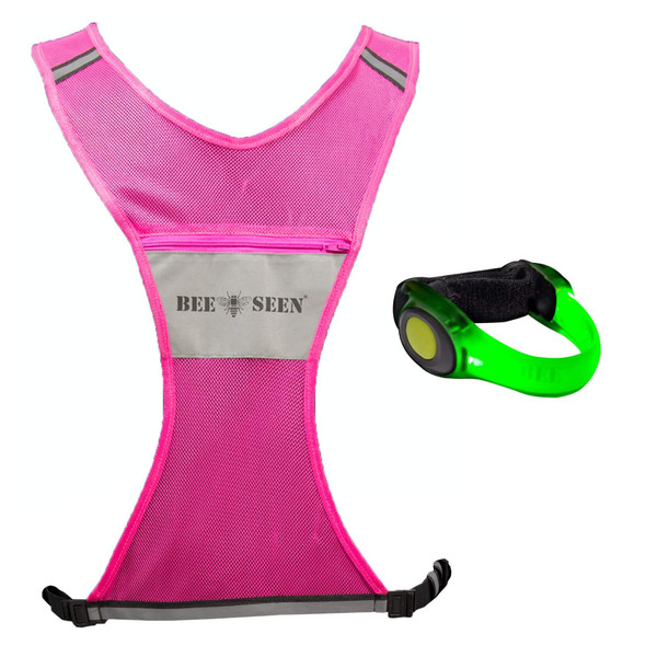 Beesafe Reflectie Vest & Armband Bat.