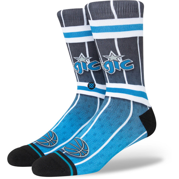 Stance Fader Orlando Magic Socks - Sportsokken - zwart/blauw - maat 43-47