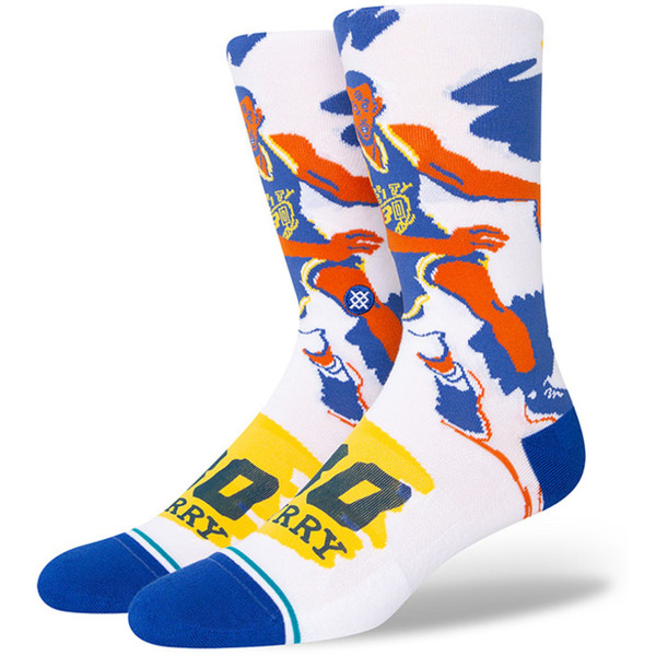 Stance Paint NBA Player Socks - Sportsokken - wit/blauw - Mannen