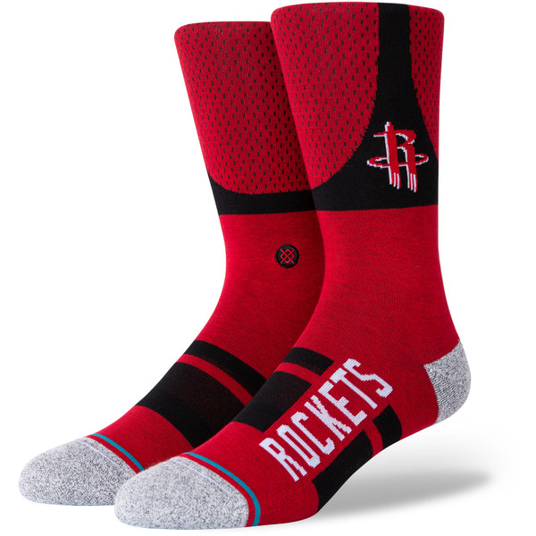 Stance Shortcut 2 NBA Team Socks - Sportsokken - rood - Jongens/Meisjes/Heren/Dames