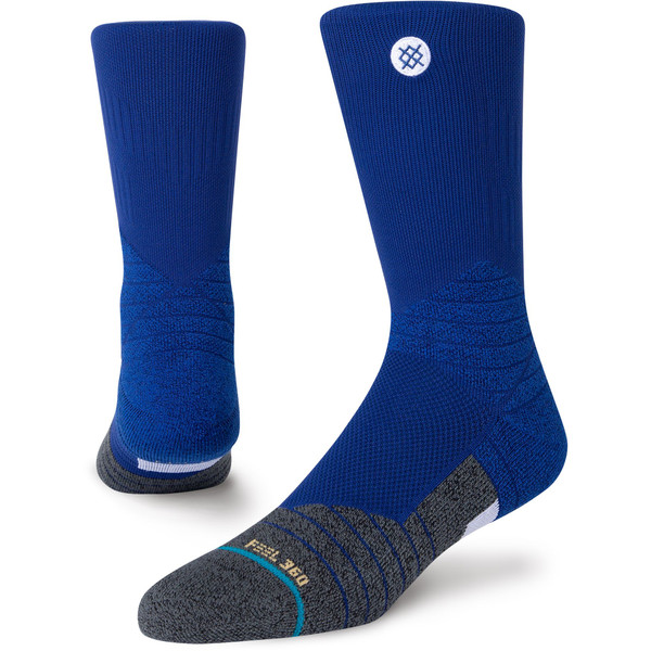 Stance Icon Sport Crew Sok - - blauw - maat 43-46