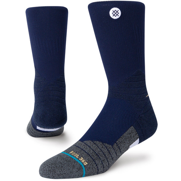 Stance Icon Sport Crew Sok - - donkerblauw - maat 43-46