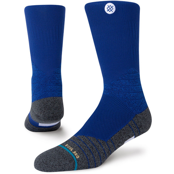 Stance Icon Sport Crew Sok - - lichtblauw - maat 38-42