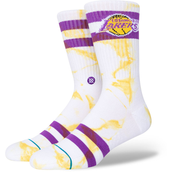Stance Dyed NBA Team Socks - Sportsokken - goud - Unisex