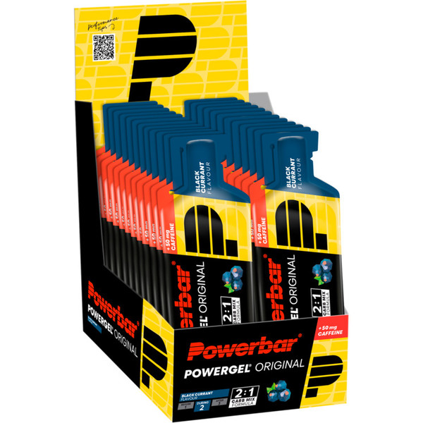 Powerbar Gel Black Currant Caffeine (24x41g) afbeelding