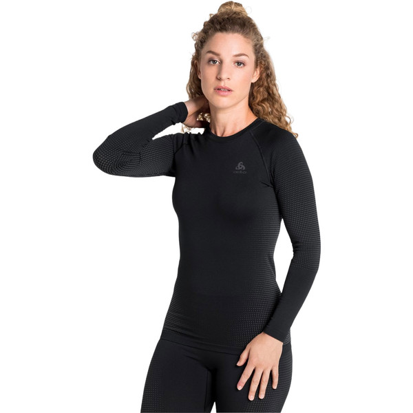 Odlo Performance Warm Crew Neck Longsleeve Dames afbeelding