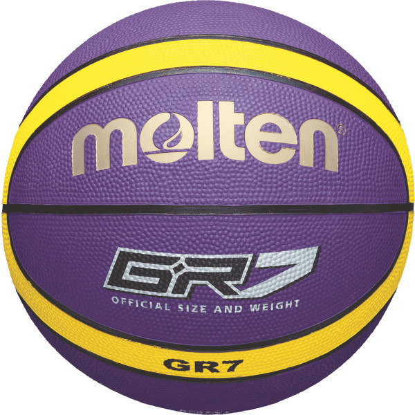 Molten GR7 Basketbal - - paars - maat Maat 7