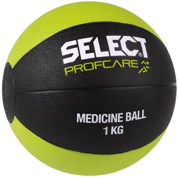 Select Medicine Ball 1 KG - Overige artikelen - Fitnessmaterialen voor thuis - zwart - maat 1-KG