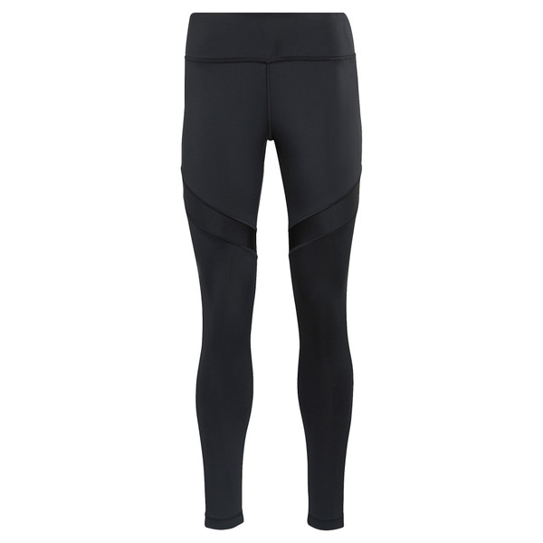Reebok Workout Mesh Sportlegging Dames - Opruiming - Kleding - zwart - maat XL