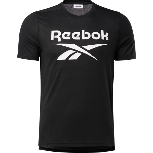 Reebok Workout Supremium Sportshirt Heren - sportshirts - zwart - Mannen
