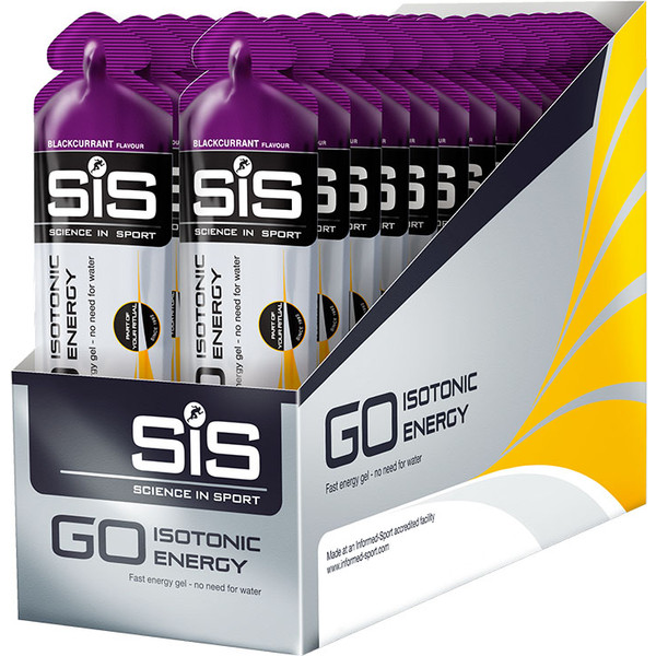 SiS Go Isotonic Energy Gel Blackcurrant 60ml 30x