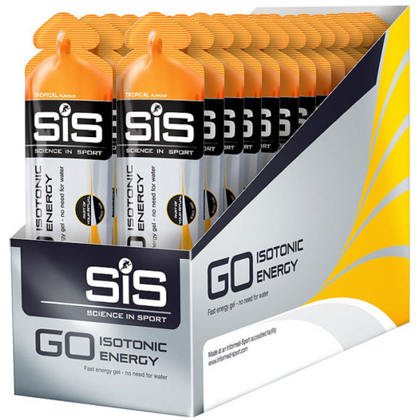 SiS Go Isotonic Energy Gel Tropical 60ml 30x