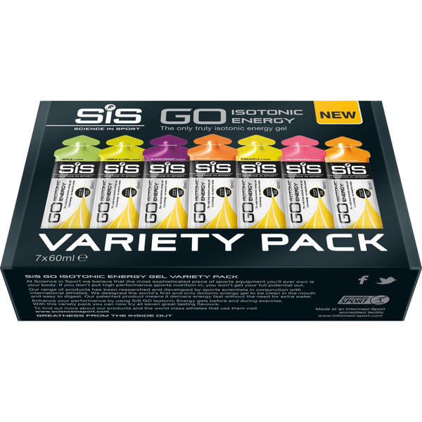 SiS Go Isotonic 7-pack Smakenmix 60 ml