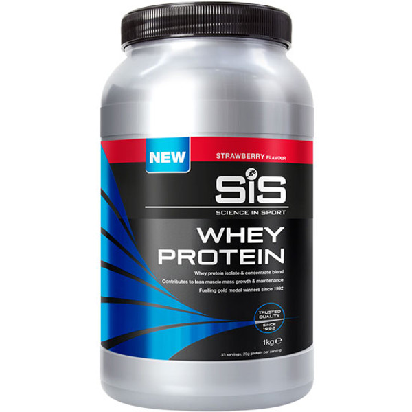 SiS Whey Protein Pot Strawberry 1kg