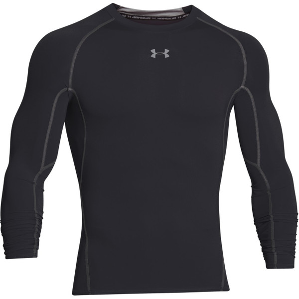 Under Armour Heatgear LS Shirt Men - Opruiming - Kleding - zwart - maat 3XL