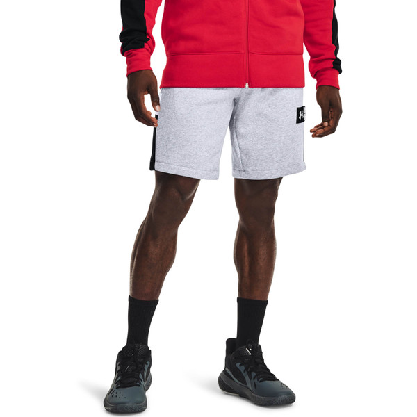 Under Armour Perimeter Fleece Short Men - - grijs - maat XL