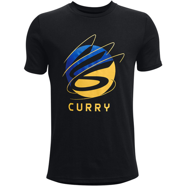 Under Armour Curry Symbol Shirt Boys - - zwart - maat 164