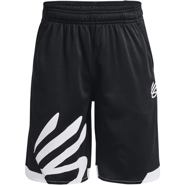 Under Armour Curry Splash Short Boys - - zwart - maat 152