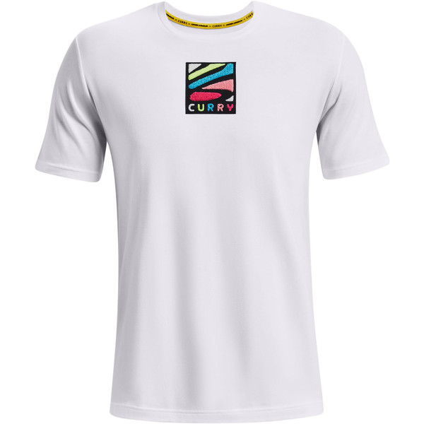 Under Armour Curry Symbol Shirt Men - - wit - maat L