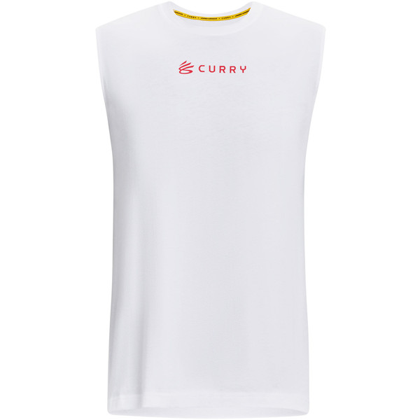 Under Armour Curry Graphic Tanktop Men - - wit - maat 2XL