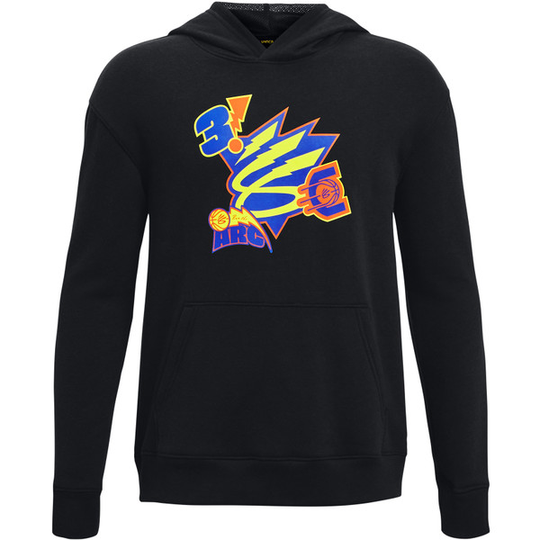 Under Armour Curry Splash Hoodie Boys - - zwart - maat 128