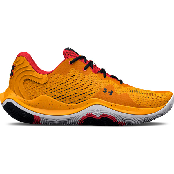 Under Armour Spawn 4 - Sportschoenen - Volleybal - Indoor - oranje