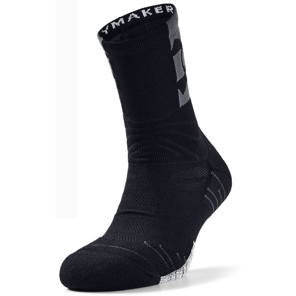 Under Armour Playmaker Mid Crew Sok - Opruiming - Kleding - zwart - maat 36-41