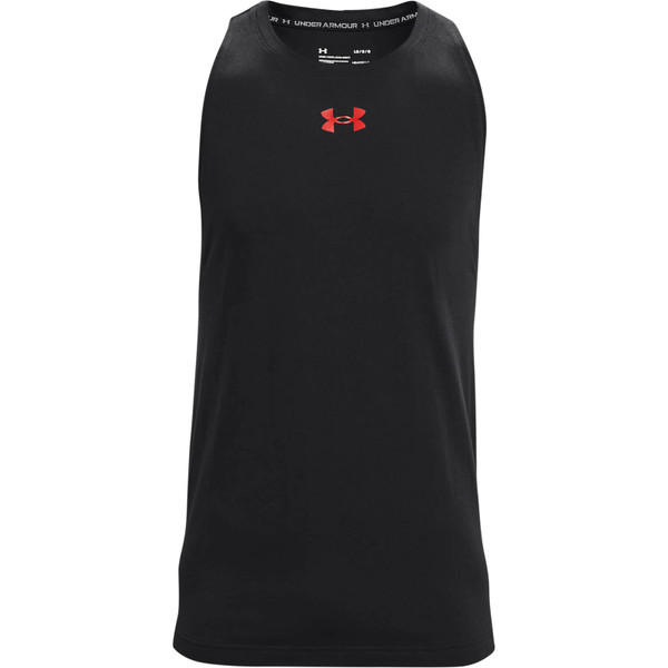 Under Armour Baseline Cotton Tanktop Men - - zwart - maat L