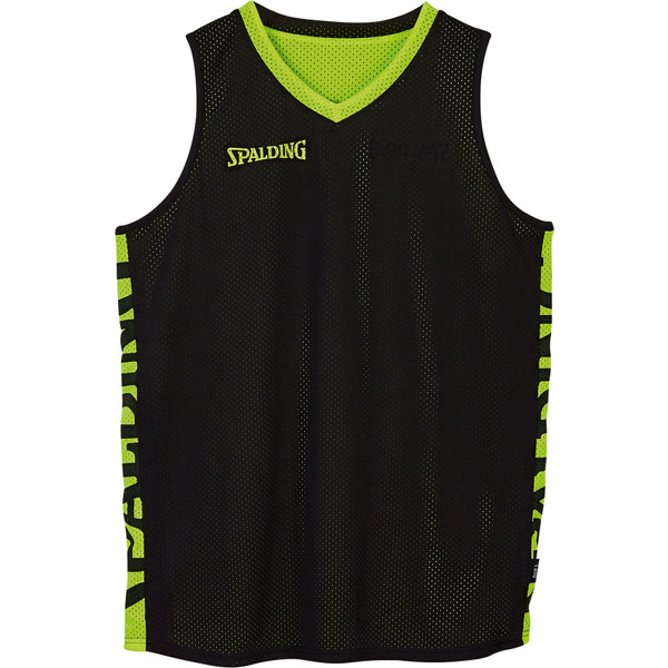 Spalding Essential Rev. Shirt Men - - zwart/geel - maat 4XL