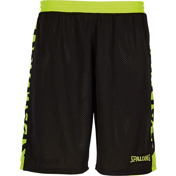 Spalding Essential Rev. Short Kids - - zwart/geel - maat 152