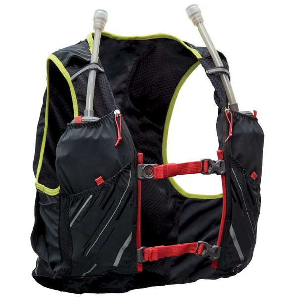 Nathan Pinnacle Series Vapor - 4L Hardlooprugzak Dames - Zwart / Rood | Maat: XL