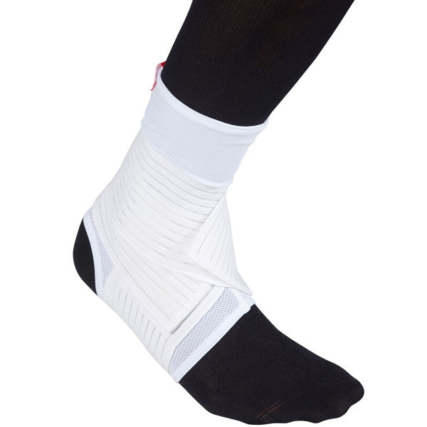 MC David Dual Strap Ankle Support - Bescherming en braces - Braces en ondersteuning - wit - maat L