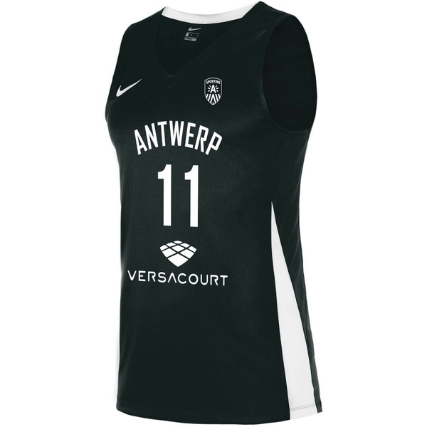 Nike 3x3 Team Antwerp Jersey - - zwart - maat L