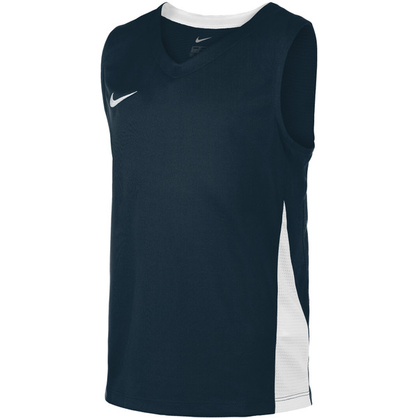 Nike Team Basketball Shirt Kids - - navy - maat 140
