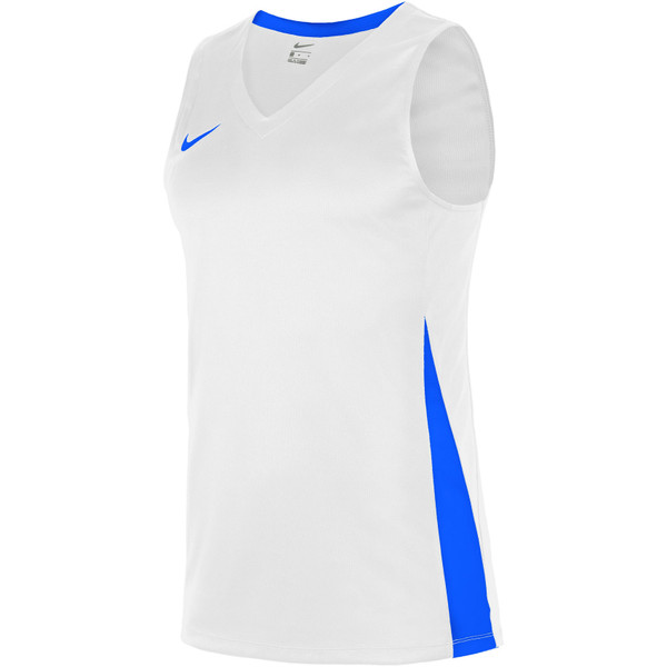 Nike Team Basketball Shirt Men - - wit/blauw - maat 2XL