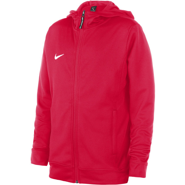 Nike Team Basketball FZ Hoodie Kids - - rood - maat 128