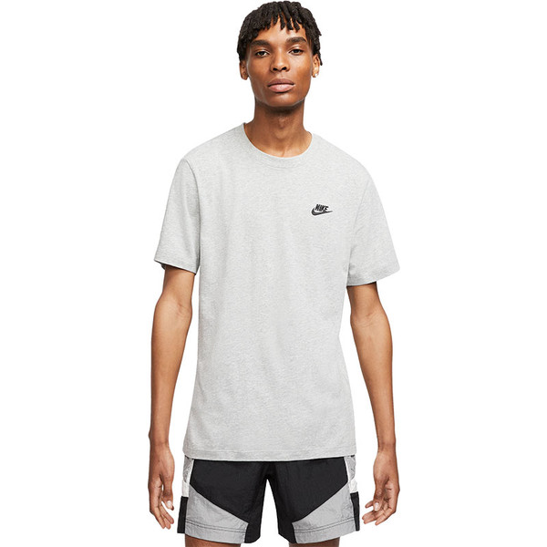 Nike Sportswear Club Tee - Dark Grey Heather/Black - Grey / S kaufen
