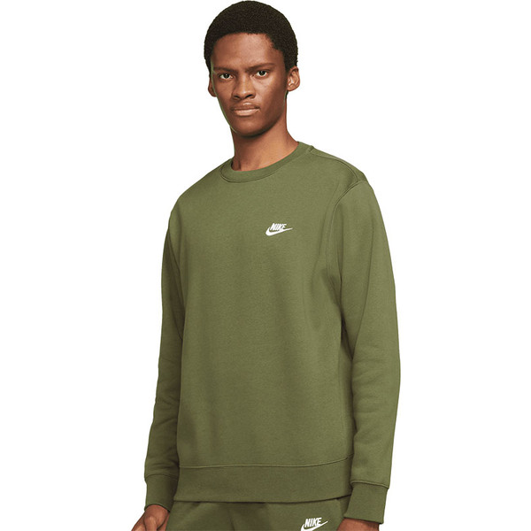 Nike Sportswear Club Fleece Sweater - Handbalkleding - - Green - maat L