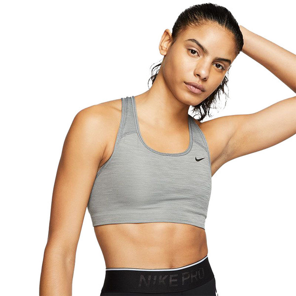 Nike Swoosh Medium Support Sport BH - Opruiming - Kleding - Grey - maat M