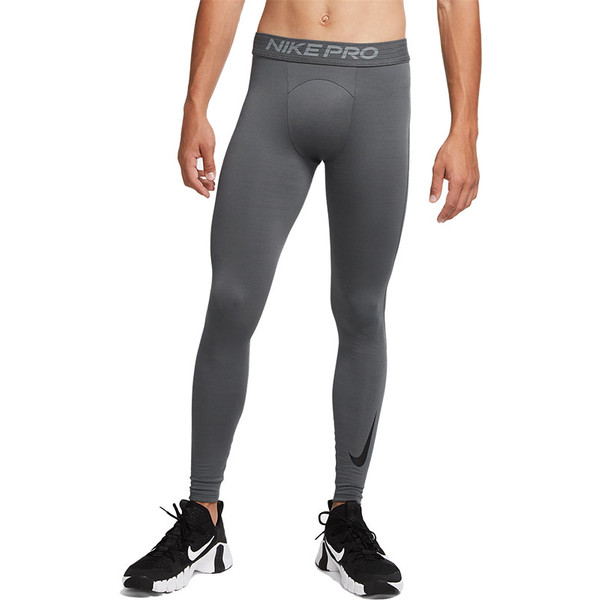 Nike Pro Warm Tight - - Grey - maat 2XL