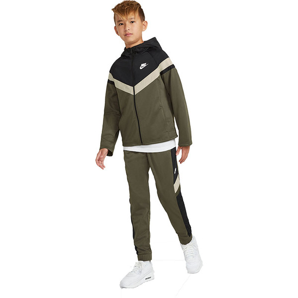 Nike Sportswear Trainingspak Kids - Handbalkleding - - Green - maat 158-170 XL