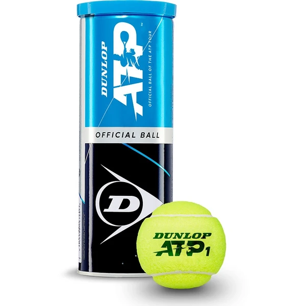 Dunlop ATP : 3 Gele Tennisballen